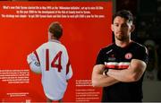 20 August 2018; Matthew Donnelly of Tyrone during a Tyrone Football Press Conference ahead of GAA Football All-Ireland Senior Championship Final at Tyrone Centre of Excellence, in Garvaghey, Tyrone. Photo by Oliver McVeigh/Sportsfile