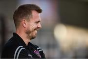10 August 2018; Wexford Youths Head Coach Tom Elmes during the UEFA Women’s Champions League Qualifier match between Wexford Youths and Thór/KA at Seaview in Belfast. Photo by Oliver McVeigh/Sportsfile