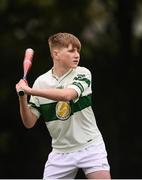 19 August 2018; Scott Booth of St Marys Portlaoise, Co. Laois, competing in the Boys U13 & O10 Rounders event during day two of the Aldi Community Games August Festival at the University of Limerick in Limerick. Photo by Sam Barnes/Sportsfile