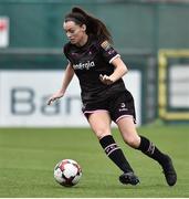 13 August 2018; Lauren Dwyer of Wexford Youth during the UEFA Women’s Champions League Qualifier match between Linfield and Wexford Youths at Seaview in Belfast, Antrim. Photo by Oliver McVeigh/Sportsfile