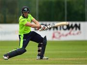 20 August 2018; Kevin O'Brien of Ireland in action during the T20 International cricket match between Ireland and Afghanistan at Bready Cricket Club, in Magheramason, Co. Tyrone. Photo by Seb Daly/Sportsfile