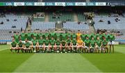 11 August 2018; The Meath squad before the Electric Ireland GAA Football All-Ireland Minor Championship semi-final match between Galway and Meath at Croke Park in Dublin. Photo by Piaras Ó Mídheach/Sportsfile