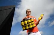 21 August 2018; The Ladies Gaelic Football Association is delighted to work with O.R.S. as Official Hydration Partners for a second year. O.R.S is a product that helps athletes to hydrate before, during and after intense exercise. Pictured at the launch is one of the 2018/2019 provincial Brand Ambassadors Caroline O'Hanlon of Armagh #stayhydrated. Photo by David Fitzgerald/Sportsfile