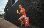 21 August 2018; The Ladies Gaelic Football Association is delighted to work with O.R.S. as Official Hydration Partners for a second year. O.R.S is a product that helps athletes to hydrate before, during and after intense exercise. Pictured at the launch is one of the 2018/2019 provincial Brand Ambassadors Caroline O'Hanlon of Armagh #stayhydrated. Photo by David Fitzgerald/Sportsfile