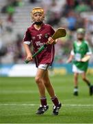 19 August 2018; Conn Mernagh, Murrintown NS, Murrintown, Co Wexford, representing Galway, during the INTO Cumann na mBunscol GAA Respect Exhibition Go Games at the GAA Hurling All-Ireland Senior Championship Final match between Galway and Limerick at Croke Park in Dublin. Photo by Seb Daly/Sportsfile