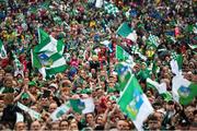 20 August 2018; Limerick supporters during the Limerick All-Ireland Hurling Winning team homecoming at the Gaelic Grounds in Limerick. Photo by Diarmuid Greene/Sportsfile