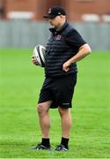 21 August 2018; New Ulster Head Coach Dan McFarland during his first training session with the Ulster Squad at Pirrie Park, in Belfast. Photo by John Dickson/Sportsfile