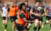 21 August 2018; Henry Speight during Ulster Rugby training at Pirrie Park, in Belfast. Photo by John Dickson/Sportsfile