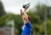 22 August 2018; Finn Tierney of Leinster during the U18 Youths Interprovincial match between Leinster and Ulster at the University of Limerick in Limerick. Photo by Matt Browne/Sportsfile