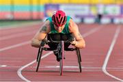 22 August 2018; Patrick Monahan of Ireland competing in the T53, 400m during the 2018 World Para Athletics European Championships at Friedrich-Ludwig-Jahn-Sportpark in Berlin, Germany. Photo by Luc Percival/Sportsfile
