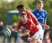 22 August 2018; Mark O'Connor of Munster during the U18 Schools Interprovincial match between Leinster and Munster at the University of Limerick in Limerick. Photo by Matt Browne/Sportsfile