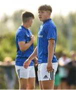 22 August 2018; Justin Leonard of Leinster during the U18 Schools Interprovincial match between Leinster and Munster at the University of Limerick in Limerick. Photo by Matt Browne/Sportsfile