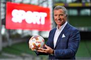 23 August 2018; Niall Quinn, Keith Andrews, Brian Kerr, Graeme Souness and Kevin Kilbane have been announced on the expert commentary team for Virgin Media Sport, the new home of European football in Ireland. Launching on 18th September, viewers can expect exclusive, award winning Irish analysis and commentary on every single match in the upcoming UEFA Champions League and Europa League - the most watched competitive club football in the world. Virgin Media Sport will be available to all Virgin Media TV customers at no extra cost.” Pictured at the launch is Graeme Souness. Photo by Brendan Moran/Sportsfile