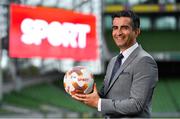 23 August 2018; Niall Quinn, Keith Andrews, Brian Kerr, Graeme Souness and Kevin Kilbane have been announced on the expert commentary team for Virgin Media Sport, the new home of European football in Ireland. Launching on 18th September, viewers can expect exclusive, award winning Irish analysis and commentary on every single match in the upcoming UEFA Champions League and Europa League - the most watched competitive club football in the world. Virgin Media Sport will be available to all Virgin Media TV customers at no extra cost.” Pictured at the launch is Kevin Kilbane. Photo by Brendan Moran/Sportsfile