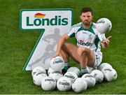 23 August 2018; GAA star Chris Barrett of Mayo pictured at the launch of this year’s Londis 7s, the All-Ireland Senior Football Sevens, which takes place on the 1st September 2018 at Kilmacud Crokes GAA Club, in Glenalbyn Road, Stillorgan, Co Dublin.  Photo by Seb Daly/Sportsfile