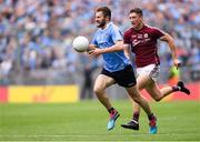 11 August 2018; Jack McCaffrey of Dublin in action against Johnny Heaney of Galway during the GAA Football All-Ireland Senior Championship semi-final match between Dublin and Galway at Croke Park in Dublin.  Photo by Piaras Ó Mídheach/Sportsfile