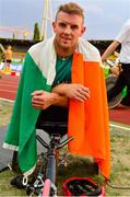 23 August 2018; Patrick Monahan of Ireland after competing in the T53 800m event during the 2018 World Para Athletics European Championships at Friedrich-Ludwig-Jahn-Sportpark in Berlin, Germany. Photo by Luc Percival/Sportsfile
