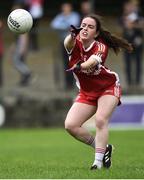 18 August 2018; Grainne Rafferty of Tyrone during the 2018 TG4 All-Ireland Ladies Intermediate Football Championship semi-final match between Sligo and Tyrone at Fr. Tierney Park in Donegal. Photo by Oliver McVeigh/Sportsfile