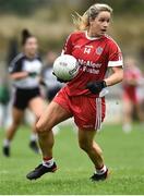 18 August 2018; Gemma Begley of Tyrone during the 2018 TG4 All-Ireland Ladies Intermediate Football Championship semi-final match between Sligo and Tyrone at Fr. Tierney Park in Donegal. Photo by Oliver McVeigh/Sportsfile