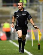 12 August 2018; Linesman Brendan Cawley during the Electric Ireland GAA Football All-Ireland Minor Championship semi-final match between Kerry and Monaghan at Croke Park in Dublin. Photo by Piaras Ó Mídheach/Sportsfile