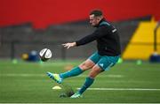 24 August 2018; JJ Hanrahan of Munster practices his place kicking prior to the Keary's Renault Pre-season Friendly match between Munster and Exeter Chiefs at Irish Independent Park in Cork. Photo by Diarmuid Greene/Sportsfile
