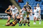 24 August 2018; Nick Timoney of Ulster is tackled by Billy Searle, left, and Ton Young of Wasps during the Pre-Season Friendly match between Wasps and Ulster at the Ricoh Arena in Coventry, England. Photo by John Dickson/Sportsfile