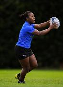 27 August 2018; Linda Djougang during Leinster Rugby  Women’s squad training at the Kings Hospital in Lucan, Dublin. Photo by Harry Murphy/Sportsfile