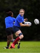 27 August 2018; Mairead Holohan during Leinster Rugby Women’s squad training at the Kings Hospital in Lucan, Dublin. Photo by Harry Murphy/Sportsfile