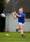 27 August 2018; Cliodhna Moloney during Leinster Rugby Women’s squad training at the Kings Hospital in Lucan, Dublin. Photo by Harry Murphy/Sportsfile