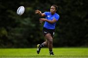 27 August 2018; Linda Djougang during Leinster Rugby Women’s squad training at the Kings Hospital in Lucan, Dublin. Photo by Harry Murphy/Sportsfile