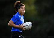 27 August 2018; Sene Naoupu during Leinster Rugby Women’s squad training at the Kings Hospital in Lucan, Dublin. Photo by Harry Murphy/Sportsfile