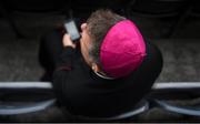 25 August 2018; Bishop John Keenan, from Paisley, Scotland, prior to the occasion of Pope Francis addressing The Festival of Families at Croke Park in Dublin. Photo by David Fitzgerald/Sportsfile