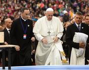 25 August 2018; Pope Francis during The Festival of Families at Croke Park in Dublin. Photo by Stephen McCarthy/Sportsfile