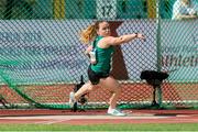 26 August 2018; Niamh McCarthy of Ireland competing in the F41 Discus during the 2018 World Para Athletics European Championships at Friedrich-Ludwig-Jahn-Sportpark in Berlin, Germany. Photo by Luc Percival/Sportsfile