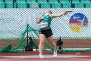 26 August 2018; Niamh McCarthy of Ireland competing in the F41 Discus during the 2018 World Para Athletics European Championships at Friedrich-Ludwig-Jahn-Sportpark in Berlin, Germany. Photo by Luc Percival/Sportsfile