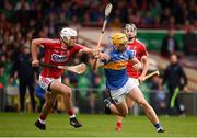 26 August 2018; Mark Kehoe of Tipperary in action against David Griffin of Cork during the Bord Gais Energy GAA Hurling All-Ireland U21 Championship Final match between Cork and Tipperary at the Gaelic Grounds in Limerick. Photo by Sam Barnes/Sportsfile