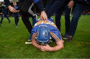 26 August 2018; David Gleeson of Tipperary is congratuled by supporters after the Bord Gais Energy GAA Hurling All-Ireland U21 Championship Final match between Cork and Tipperary at the Gaelic Grounds in Limerick. Photo by Piaras Ó Mídheach/Sportsfile