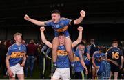 26 August 2018; Conor Stakelum and Dillon Quirke of Tipperary celebrate following the Bord Gais Energy GAA Hurling All-Ireland U21 Championship Final match between Cork and Tipperary at the Gaelic Grounds in Limerick. Photo by Sam Barnes/Sportsfile