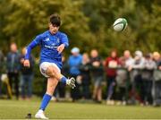 26 August 2018; Chris Cosgrave of Leinster in action during the U18 Schools Interprovincial match between Leinster and Ulster at the University of Limerick in Limerick. Photo by Matt Browne/Sportsfile