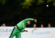 27 August 2018; Simi Singh of Ireland during the One Day International match between Ireland and Afghanistan at Stormont Cricket Ground, Belfast, Co. Antrim. Photo by Seb Daly/Sportsfile