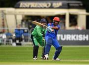 27 August 2018; Hashmatullah Shaidi of Afghanistan in action during the One Day International match between Ireland and Afghanistan at Stormont Cricket Ground, Belfast, Co. Antrim. Photo by Seb Daly/Sportsfile