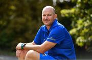 27 August 2018; Head Coach Ben Armstrong poses for a portrait following a Leinster Rugby women's press conference at Leinster Rugby Headquarters in Dublin. Photo by Ramsey Cardy/Sportsfile