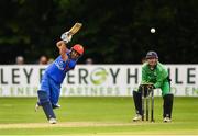 27 August 2018; Hashmatullah Shaidi of Afghanistan during the One Day International match between Ireland and Afghanistan at Stormont Cricket Ground, Belfast, Co. Antrim. Photo by Seb Daly/Sportsfile
