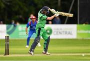 27 August 2018; Andrew Balbirnie of Ireland in action during the One Day International match between Ireland and Afghanistan at Stormont Cricket Ground, Belfast, Co. Antrim. Photo by Seb Daly/Sportsfile