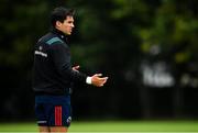 27 August 2018; Joey Carbery during Munster Rugby squad training at the University of Limerick in Limerick. Photo by Brendan Moran/Sportsfile
