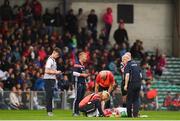 26 August 2018; Robbie O'Flynn of Cork receives treatment during the Bord Gais Energy GAA Hurling All-Ireland U21 Championship Final match between Cork and Tipperary at the Gaelic Grounds in Limerick. Photo by Sam Barnes/Sportsfile