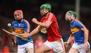 26 August 2018; Robbie O'Flynn of Cork in action against Dillon Quirke of Tipperary, left, during the Bord Gais Energy GAA Hurling All-Ireland U21 Championship Final match between Cork and Tipperary at the Gaelic Grounds in Limerick. Photo by Sam Barnes/Sportsfile