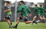 28 August 2018; Colby Fainga'a during Connacht Rugby squad training at the Sportsground in Galway. Photo by Sam Barnes/Sportsfile