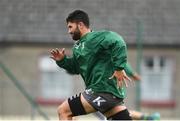 28 August 2018; Colby Fainga'a during Connacht Rugby squad training at the Sportsground in Galway. Photo by Sam Barnes/Sportsfile