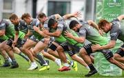 28 August 2018; A general view during Connacht Rugby squad training at the Sportsground in Galway. Photo by Sam Barnes/Sportsfile